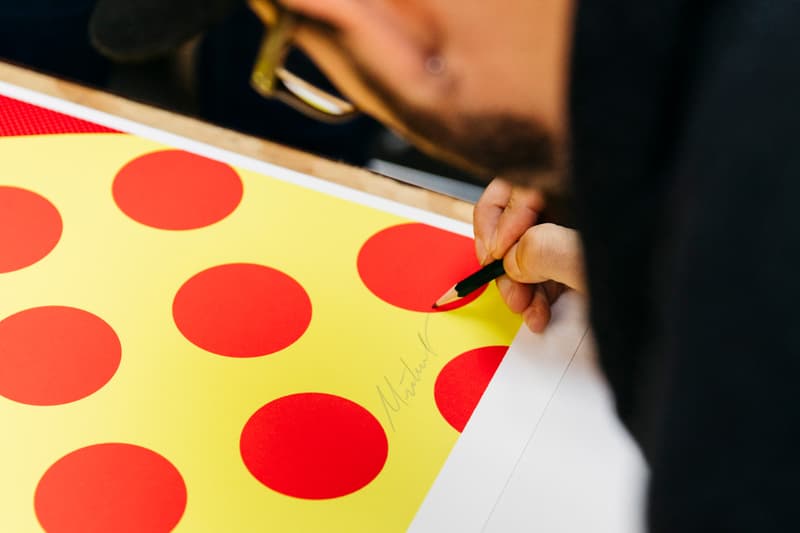 michael reeder last gasp print them all blue red lithograph editions artworks