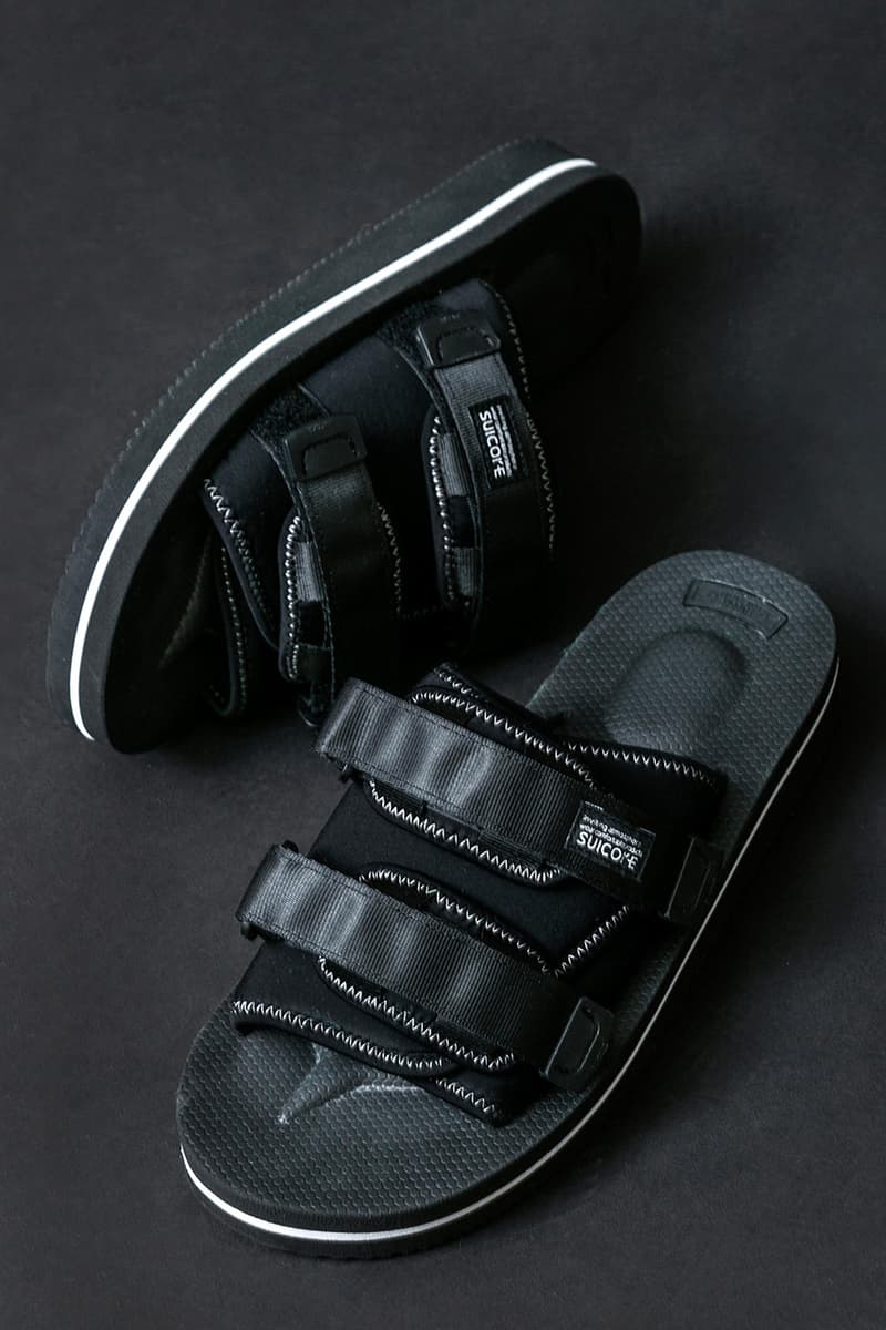 monkey time x Suicoke MOTO-VMT SS19 Collaboration spring summer 2019 sandals slide black olive colorway may 2019 release date info drop buy shoe japan