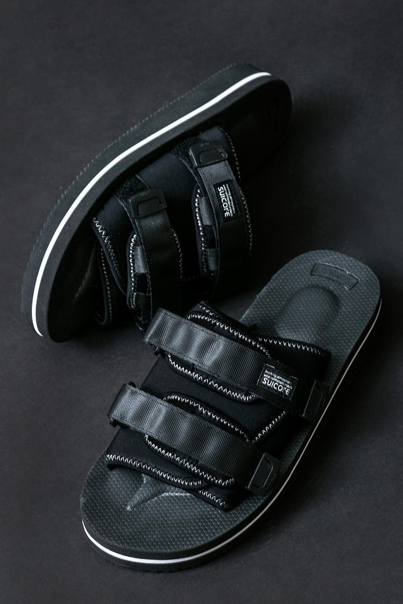 monkey time x Suicoke MOTO-VMT SS19 Collaboration spring summer 2019 sandals slide black olive colorway may 2019 release date info drop buy shoe japan