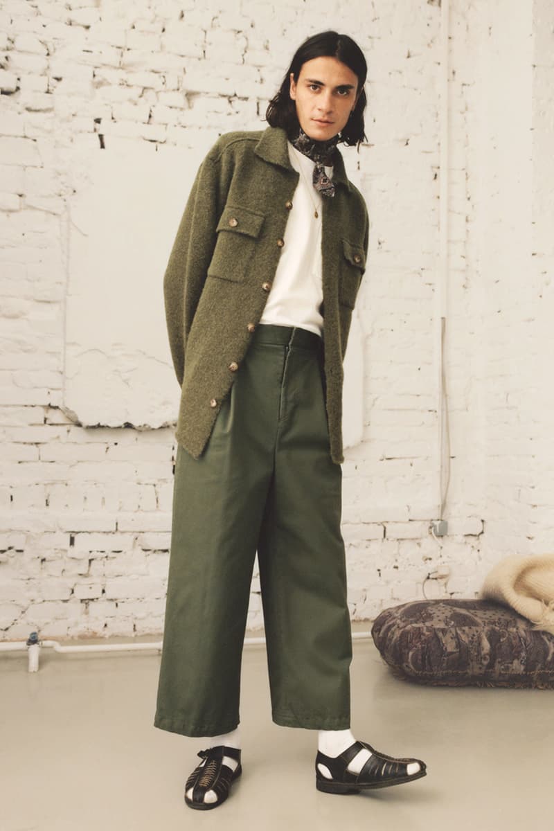 Nanushka FW19 Fall/Winter 2019 Menswear Lookbook Budapest Fashion Contemporary Materials Sustainability London College of Fashion