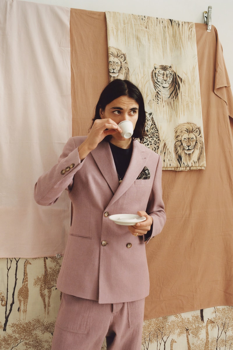 Nanushka FW19 Fall/Winter 2019 Menswear Lookbook Budapest Fashion Contemporary Materials Sustainability London College of Fashion 