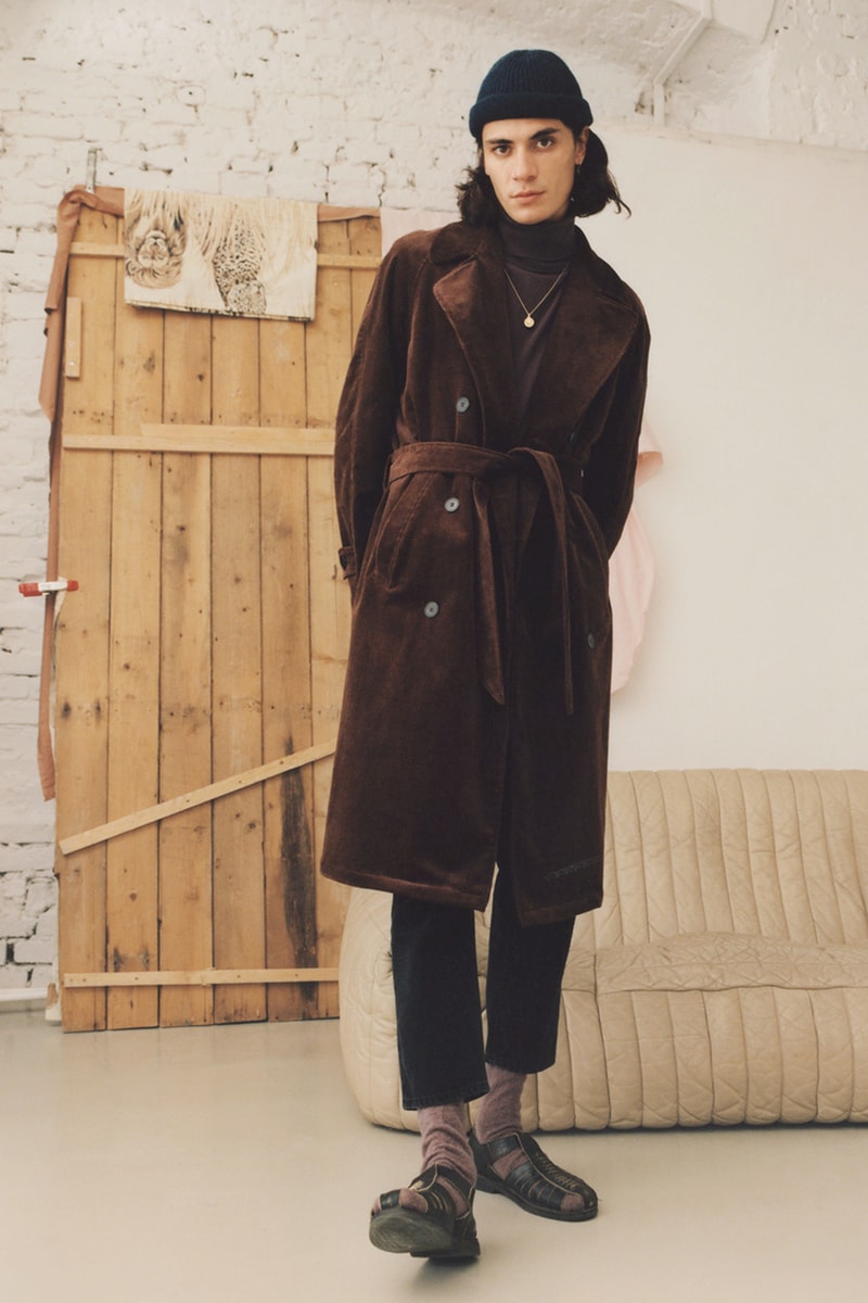 Nanushka FW19 Fall/Winter 2019 Menswear Lookbook Budapest Fashion Contemporary Materials Sustainability London College of Fashion 