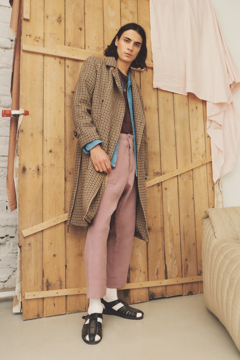 Nanushka FW19 Fall/Winter 2019 Menswear Lookbook Budapest Fashion Contemporary Materials Sustainability London College of Fashion 