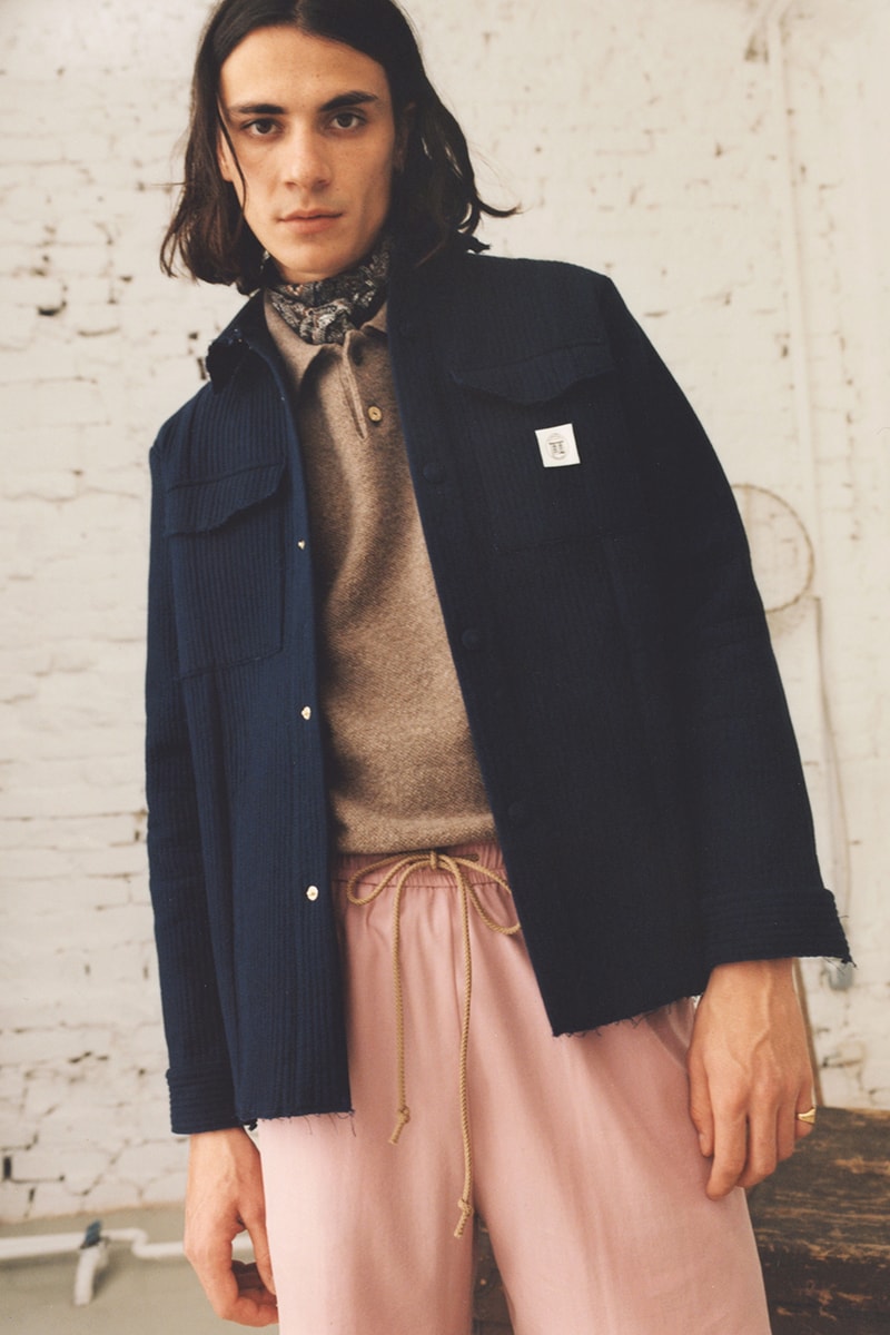Nanushka FW19 Fall/Winter 2019 Menswear Lookbook Budapest Fashion Contemporary Materials Sustainability London College of Fashion 