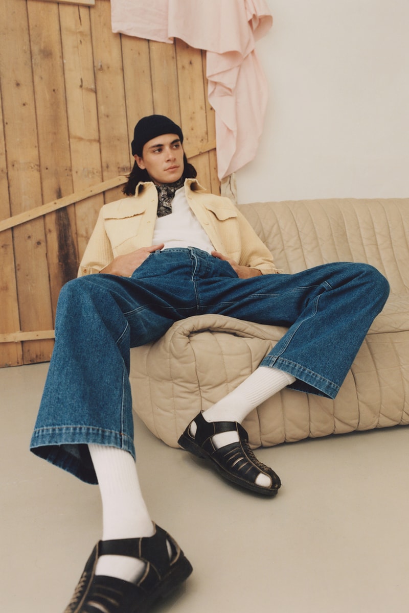 Nanushka FW19 Fall/Winter 2019 Menswear Lookbook Budapest Fashion Contemporary Materials Sustainability London College of Fashion 