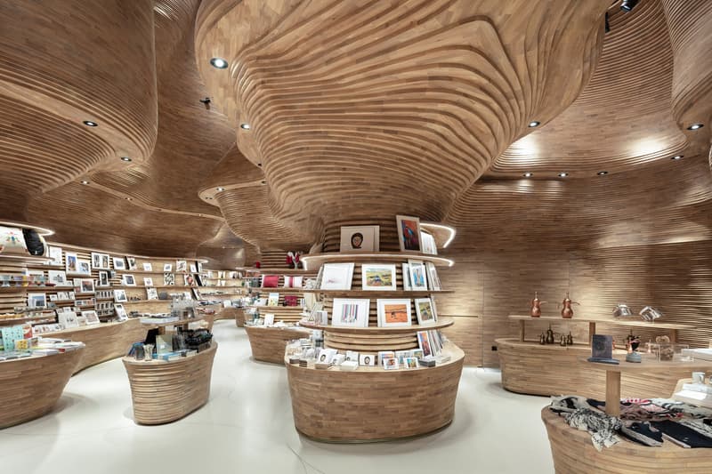 national museum of qatar nmoq doha shop interiors koichi takada architects architecture
