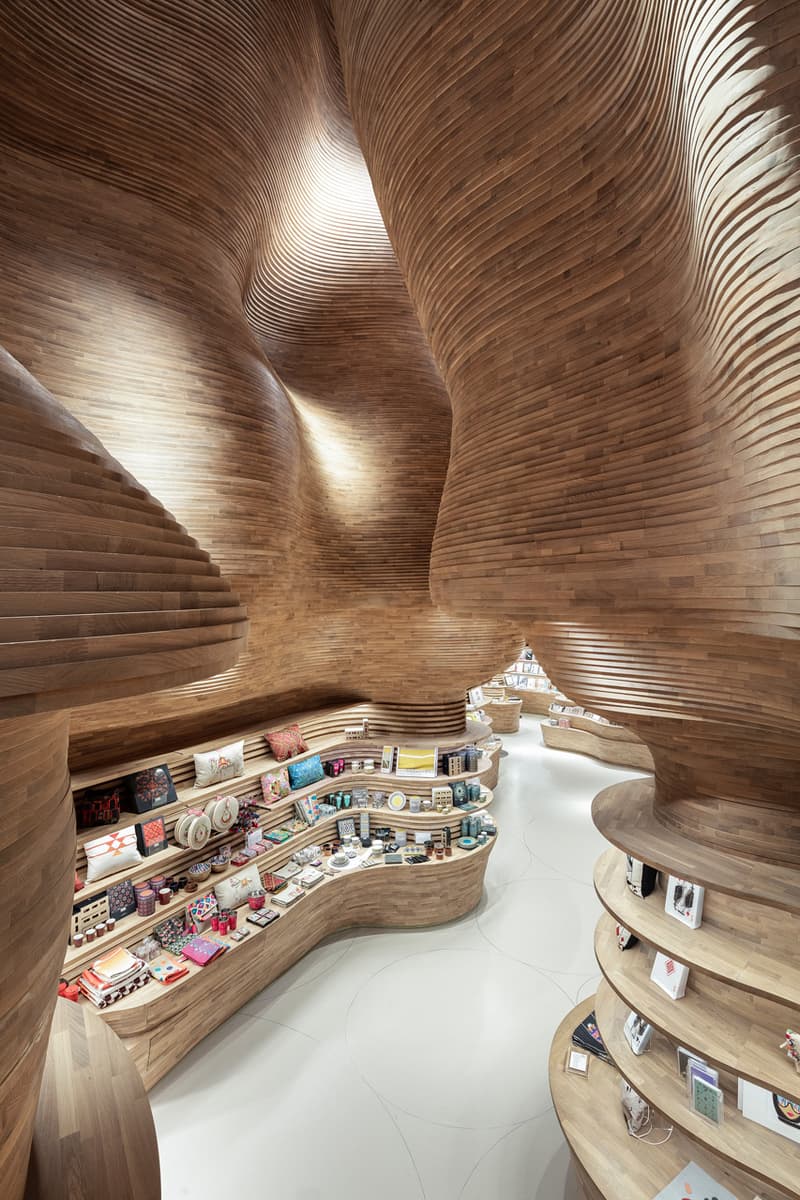 national museum of qatar nmoq doha shop interiors koichi takada architects architecture
