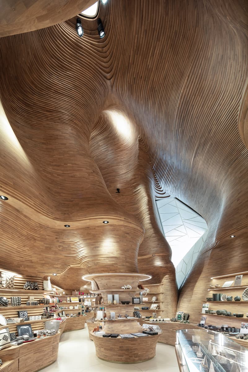 national museum of qatar nmoq doha shop interiors koichi takada architects architecture