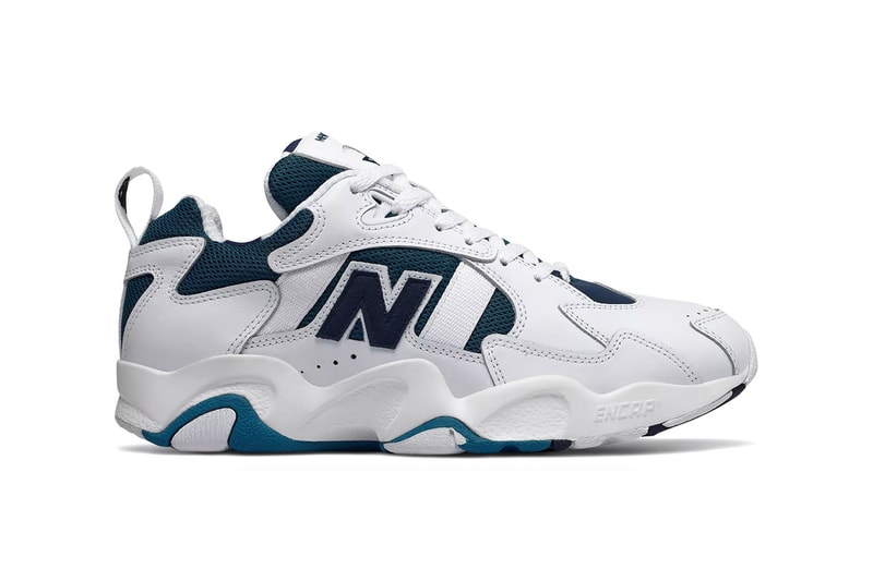 New Balance Reissues ML650V1 White/Navy Sneaker 1995 original og release drop retro buy sale dad chunky runner