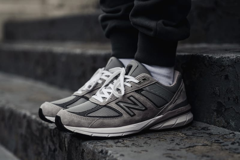 New Balance 990v5 Made In US Grey 