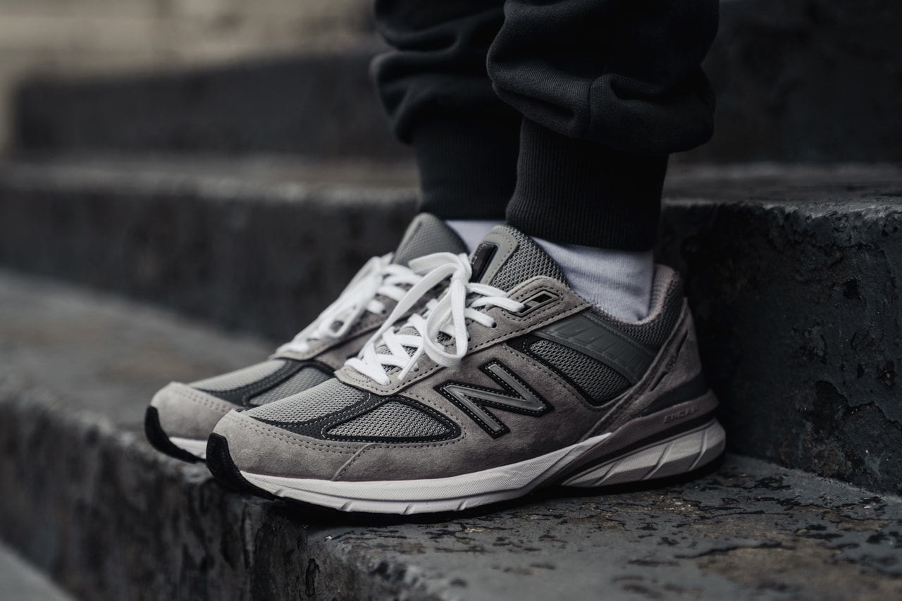 new balance 990 v5 made in usa grey with castlerock 