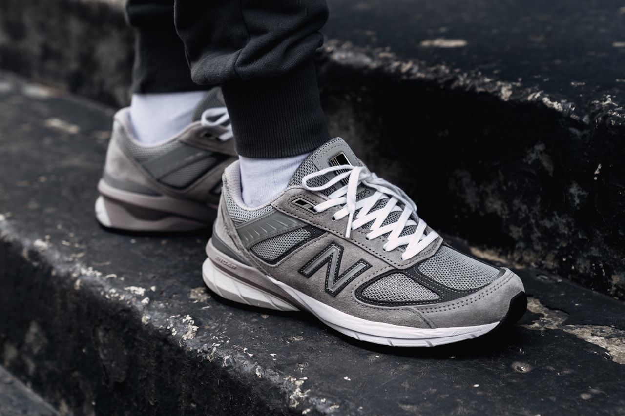 new balance 990 v5 made in usa grey with castlerock 