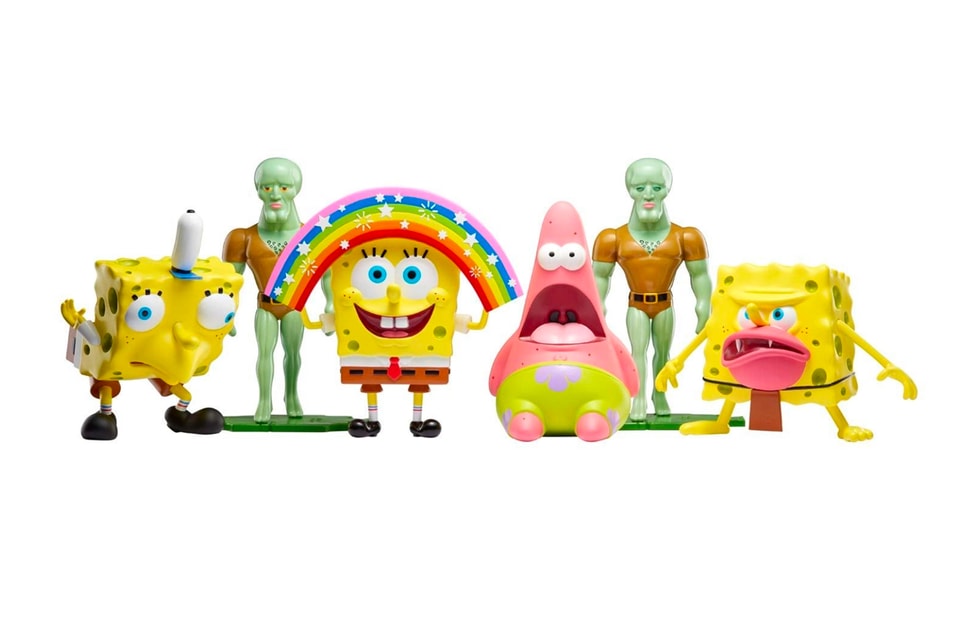 Nickelodeon Spongebob Memes Figures Release Hypebeast