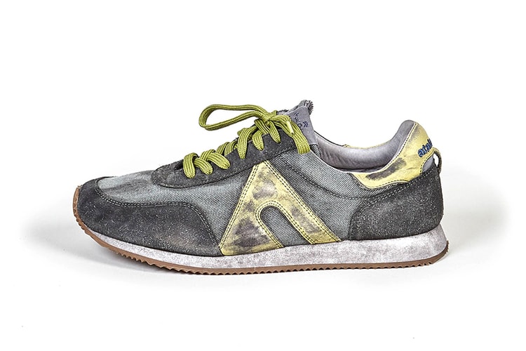 Nigel Cabourn Teams up With Atalasport for an Aged Vintage Trainer