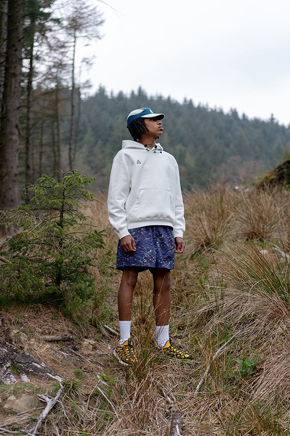 Nike ACG Spring/Summer 2019 Collection Closer Look Size? Editorial Lookbook Shoes Trainers Kicks Sneakers Footwear Jackets Jumpers Bottoms Shorts Hoodies Caps Beanies