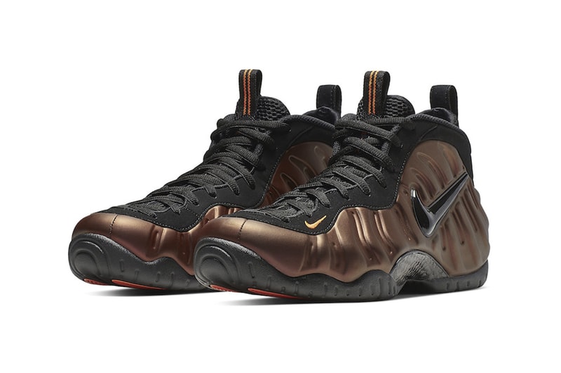Nike Air Foamposite Pro Hyper Crimson Release Info 624041-800 brown black
