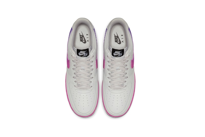 Nike Air Force 1 '07 LV8 Vast Grey Hyper Grape BLACK ORANGE PEEL OPTI YELLOW Release Info CJ0524-001 CJ0524-002