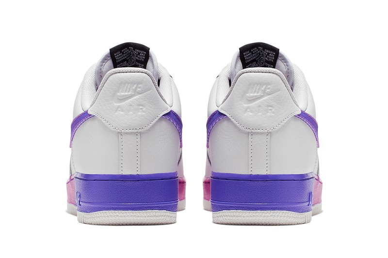 Nike Air Force 1 '07 LV8 Vast Grey Hyper Grape BLACK ORANGE PEEL OPTI YELLOW Release Info CJ0524-001 CJ0524-002
