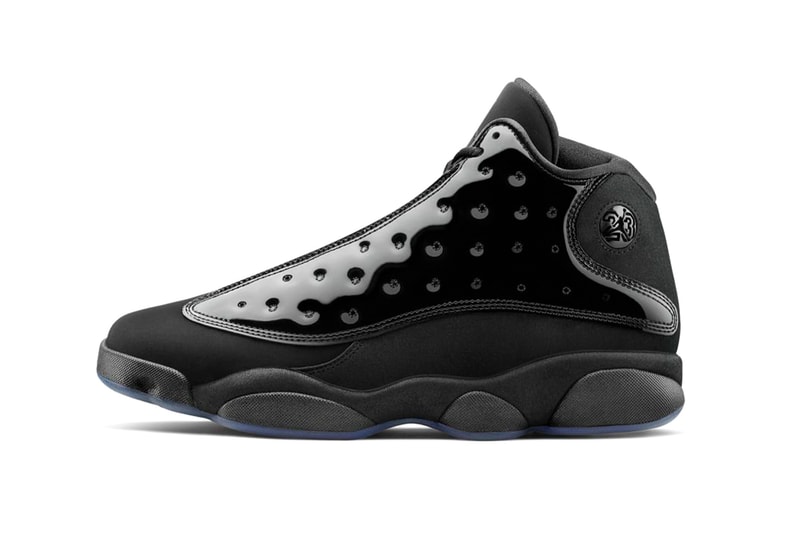 Nike Air Jordan 13 Cap And Gown Release Info 414571-012 black patent leather graduation