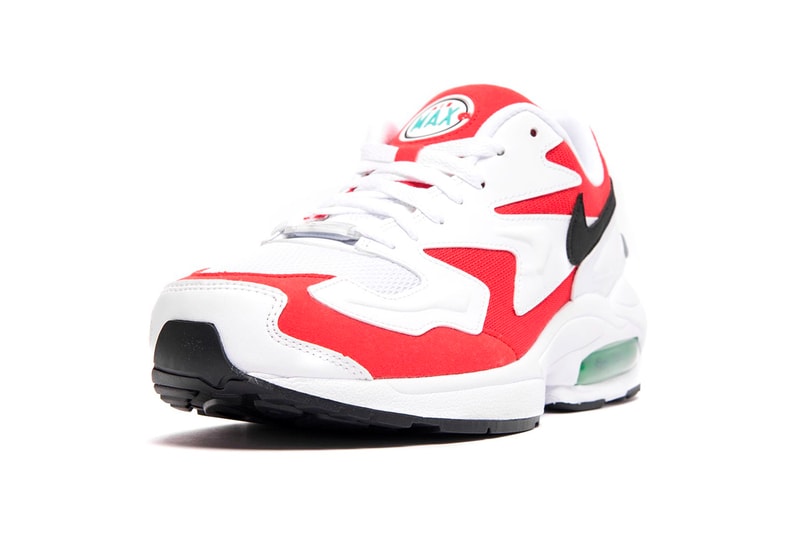 Nike Air Max 2 Light Habanero Red Release Info AO1741-101 white red
