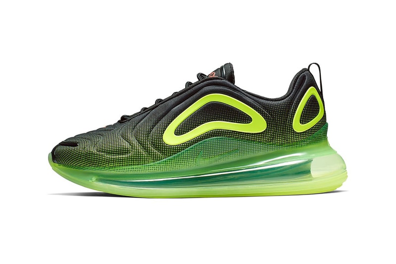 Nike Air Max 720 95 flyknit 3 Volt Gradient Pack Innovation Nike Air VaporMax 2019 Nike Air Max 270 SE Footwear Fashion Streetwear Material black bright crimson