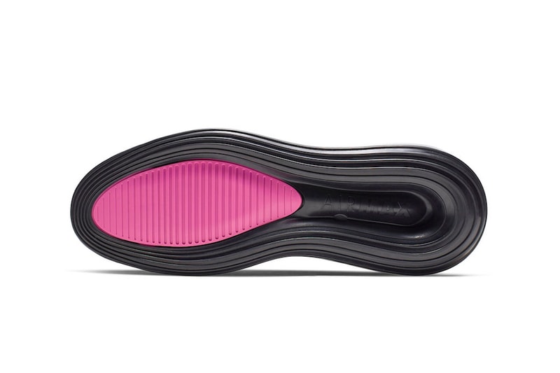 Nike Air Max 720 Saturn South Beach AO2110-002 LeBron James Inspired Spring Summer 2019 SS19 Footwear Drop Release Date Information Closer Look Miami Big Bubble Futuristic Pink Teal White Black