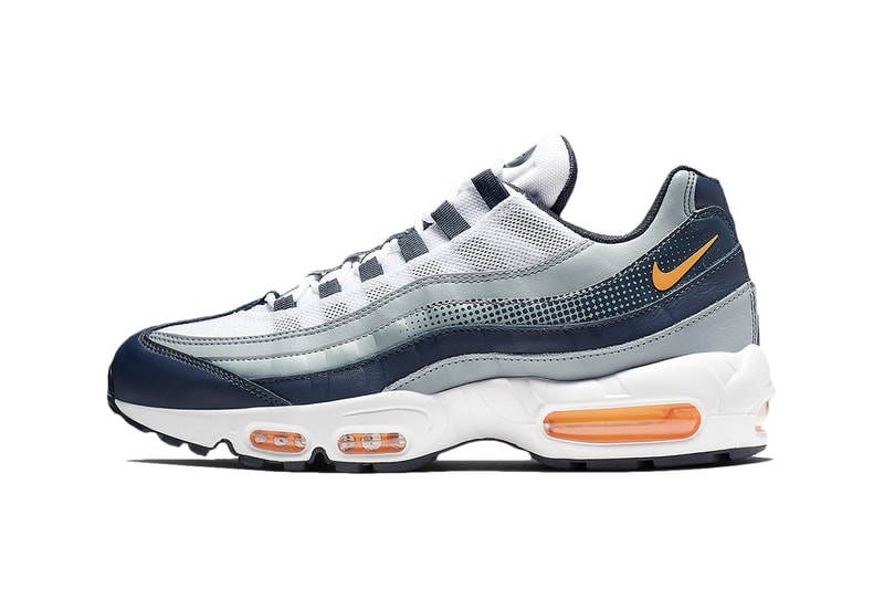 Nike Air Max 95 "Laser Orange” Release grey midnight navy air unit swoosh