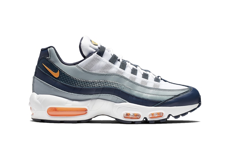 Nike Air Max 95 "Laser Orange” Release grey midnight navy air unit swoosh