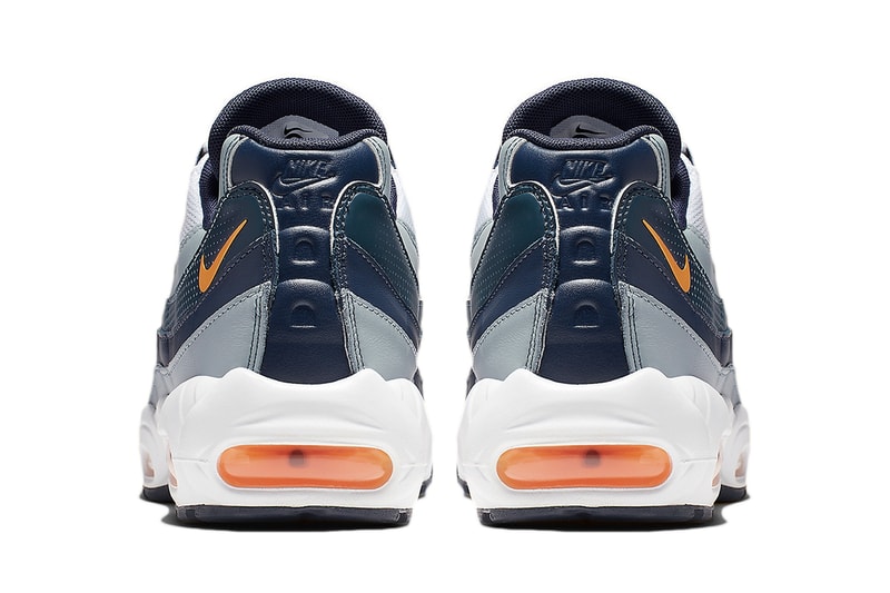 Nike Air Max 95 "Laser Orange” Release grey midnight navy air unit swoosh