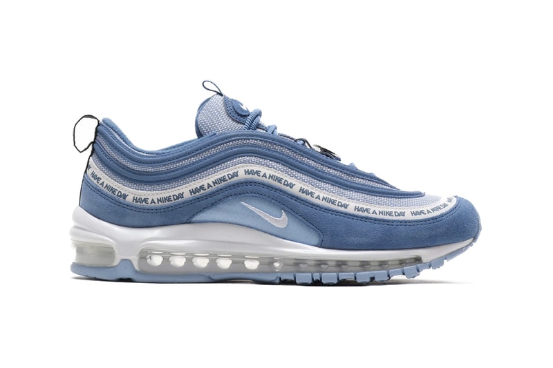 Nike Air Max 97 Have A Nike Day Indigo Storm White Black Aluminium SP19 SS19 Spring Summer 2019 Footwear Release Drop Date Atmos Tokyo 