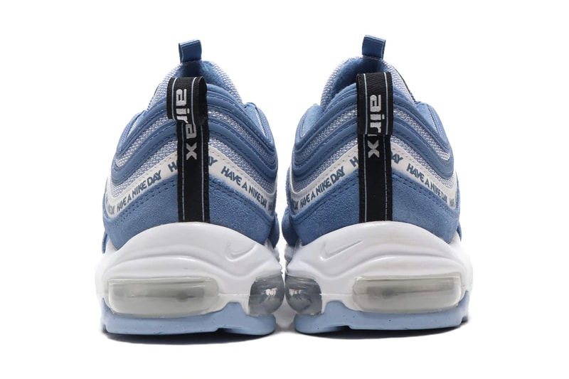 Nike Air Max 97 Have A Nike Day Indigo Storm White Black Aluminium SP19 SS19 Spring Summer 2019 Footwear Release Drop Date Atmos Tokyo 