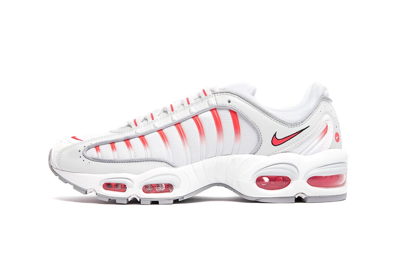 air max tailwind white red