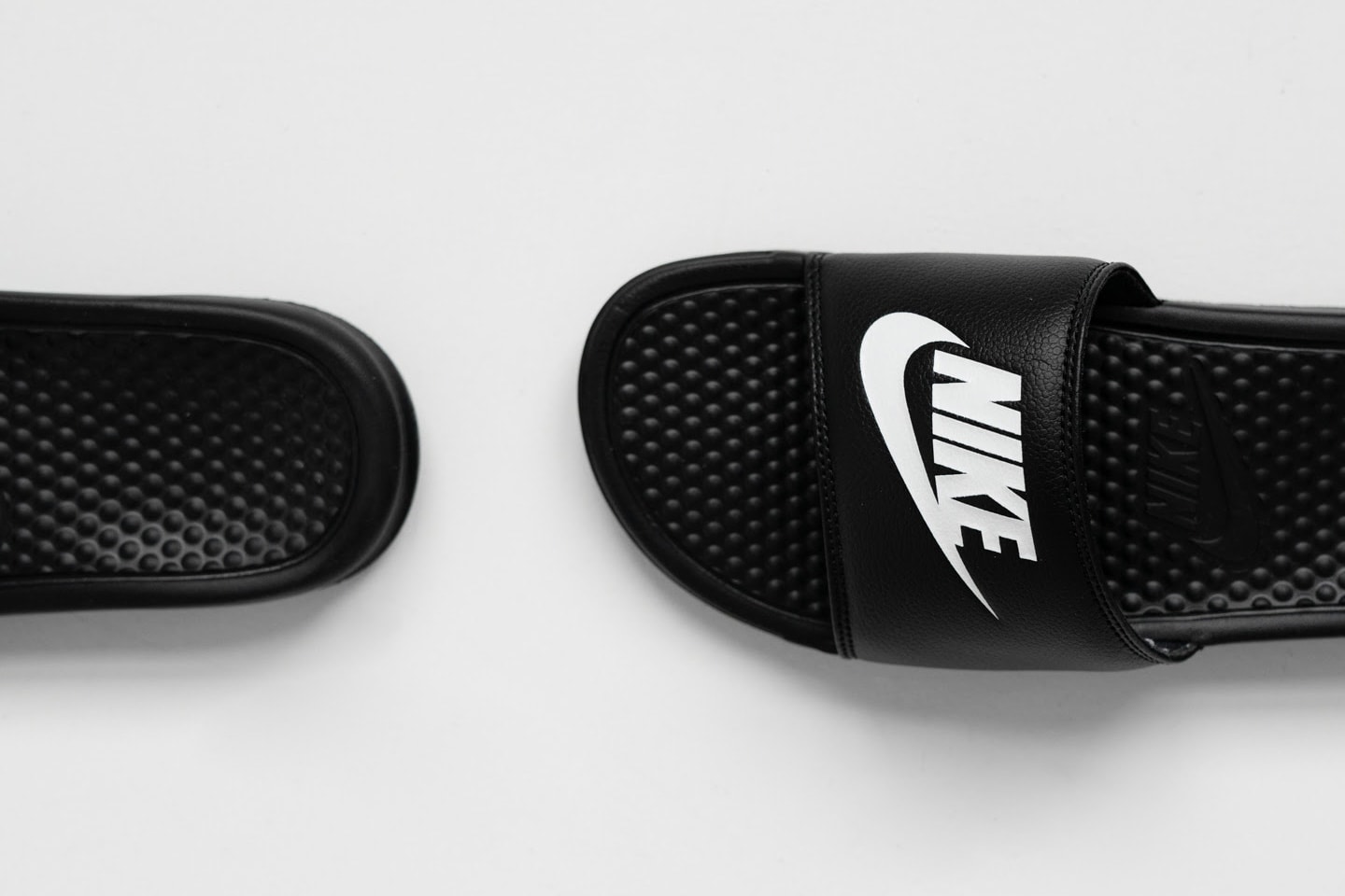 Nike Benassi JDI Slides Summer 2019 Release black white teal jade slippers sandals just do it swimming