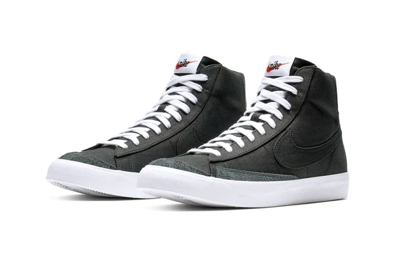 Nike Blazer Mid 77 Canvas Pack Release Info CD8238-001 CD8238-100 CD8238-600 Black White Pink Foam