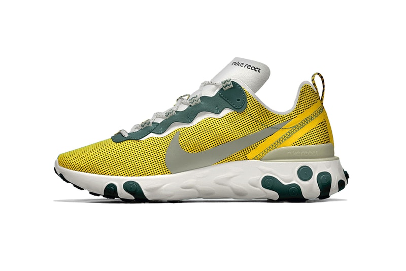 Nike By You React Element 55 Customizable Models sneaker may 2 2019 announce release date buy design ID