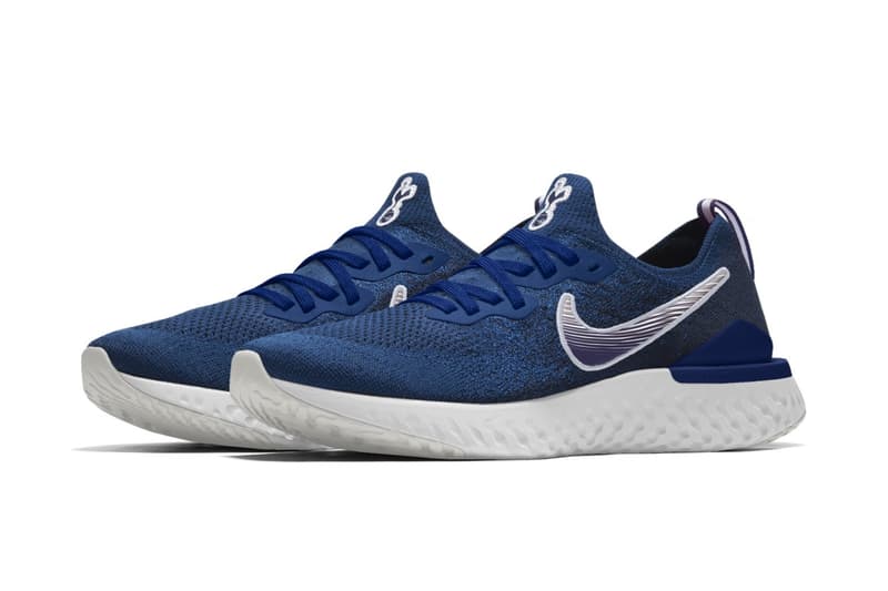 Nike Epic React Flyknit 2 Barcelona, Tottenham & Chelsea Customization football soccer blue red clubs