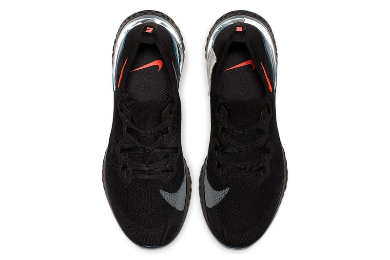 Nike Epic React Flyknit 2 "Blue Fury" Release nike running Bright Crimson black