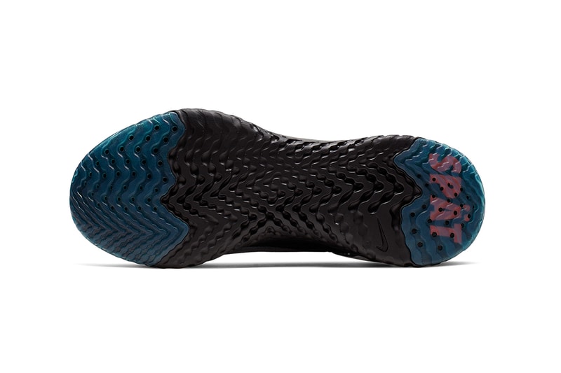 Nike Epic React Flyknit 2 "Blue Fury" Release nike running Bright Crimson black