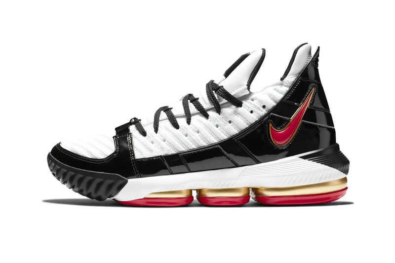Nike LeBron 16 Remix Release Info CD2451-101 Black White Red