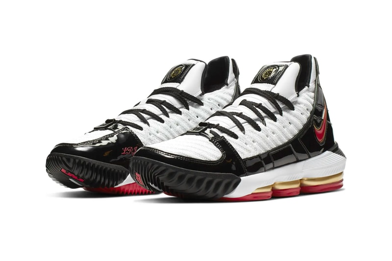 Nike LeBron 16 Remix Release Info CD2451-101 Black White Red