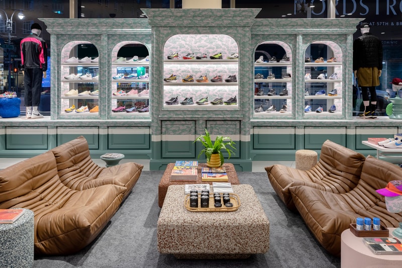 nike nordstrom mens sneaker boutique opening new york city nyc 