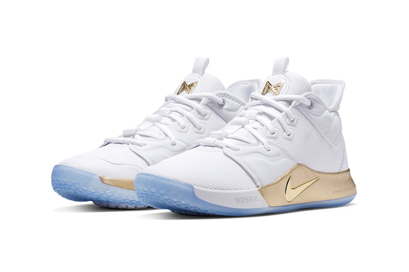 Nike PG 3 NASA Apollo Missions Release Info Paul George CI2666-100 white gold