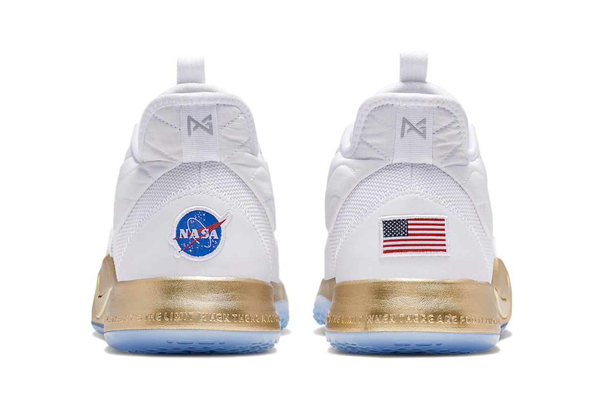 Nike PG 3 NASA White/Gold Release Info | Hypebeast