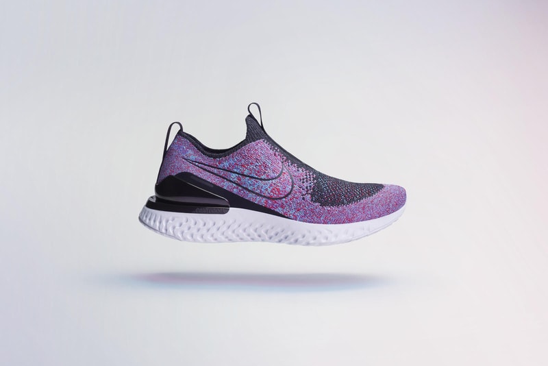 Nike Phantom React Flyknit First Look Blue Purple Laceless Release Date  Info