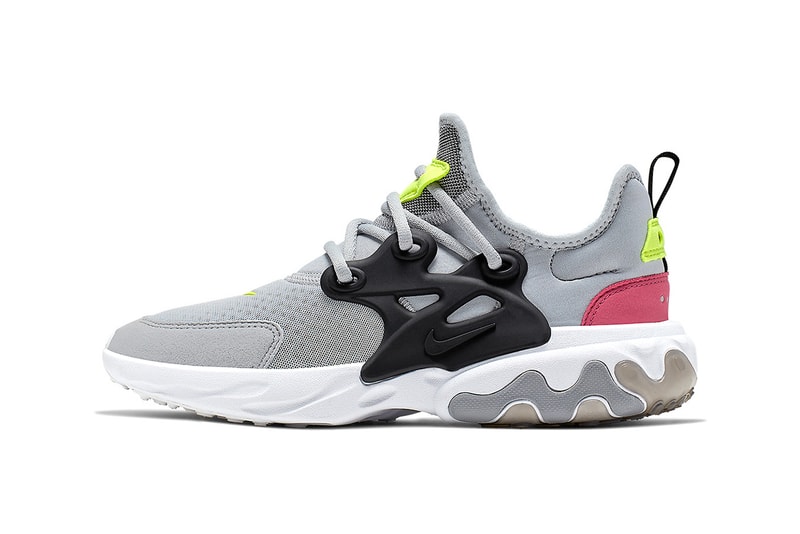 Nike Presto Reacts Debut Collection tpu cage neoprene sock liner red pink orange teal swoosh