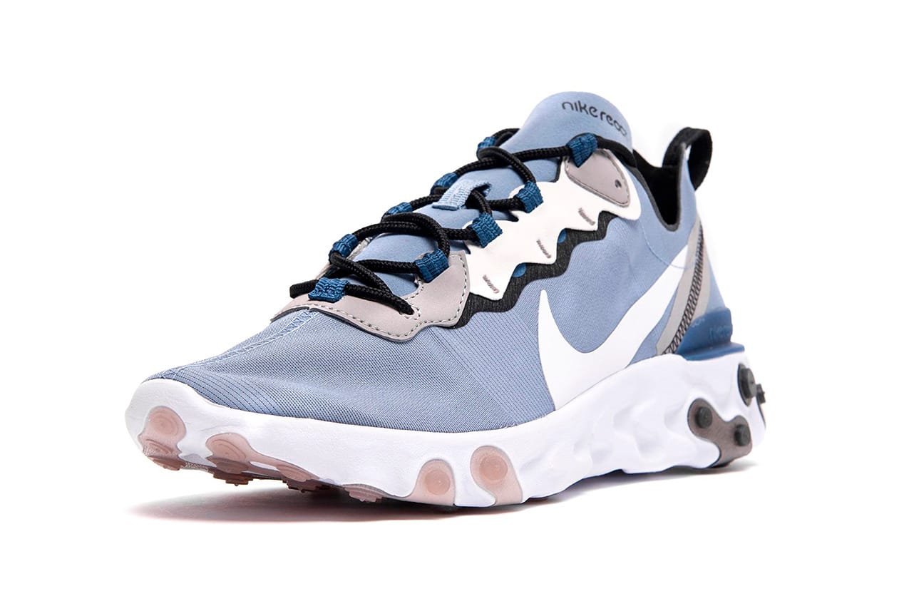 difference between nike react element 87 and 55