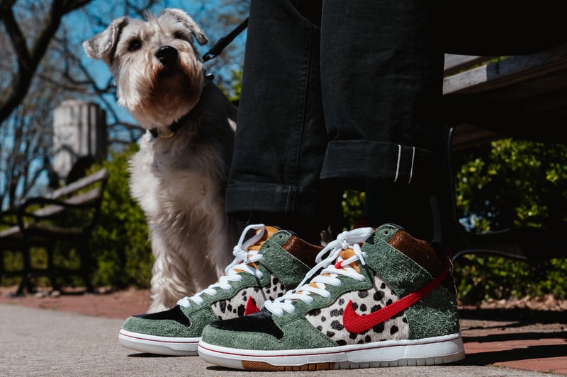 Nike SB Dunk High Walk the Dog Closer Look 4/20 Release HYPEBEAST