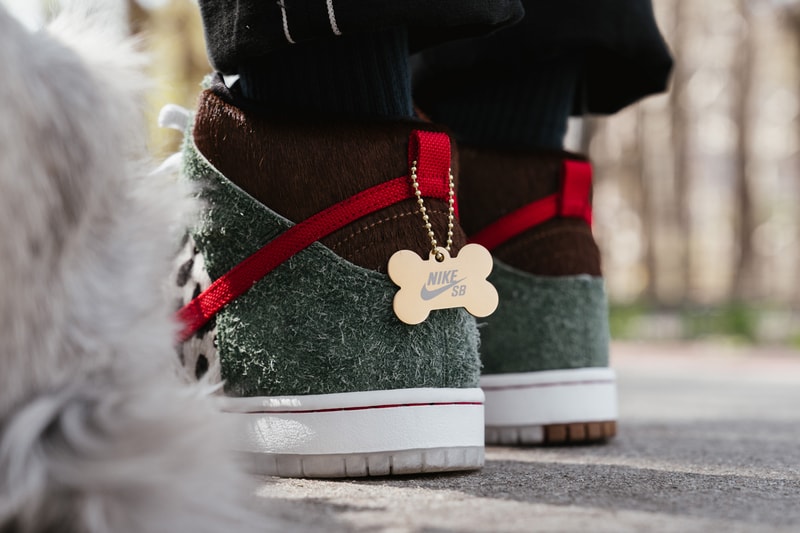 Nike SB Dunk High Walk the Dog Closer Look 4/20 Release HYPEBEAST