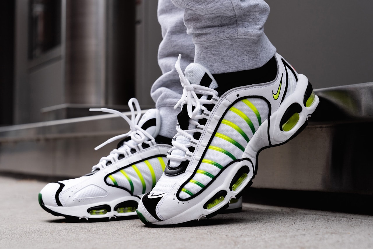 nike air max tailwind 4 volt green white colorway sneaker release 