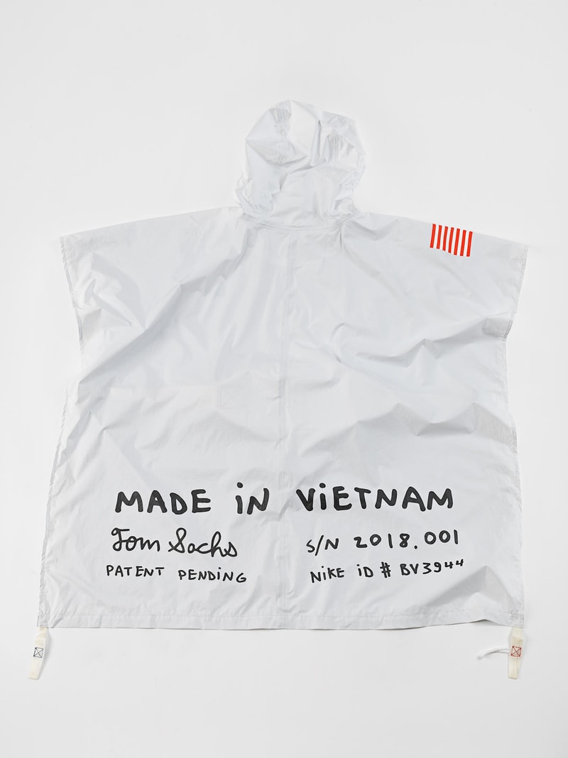 Tom Sachs NIKECRAFT Poncho Apparel Reveal Transitions collection